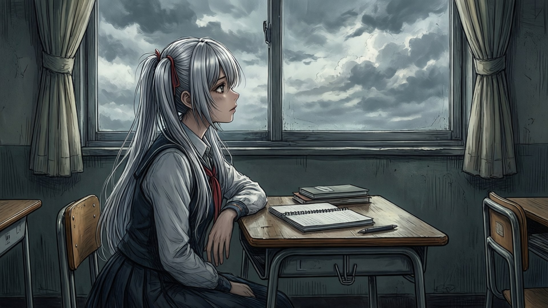 Kelas kosong Wallpaper