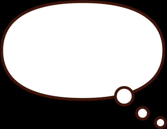 Empty Comic Speech Bubble PNG