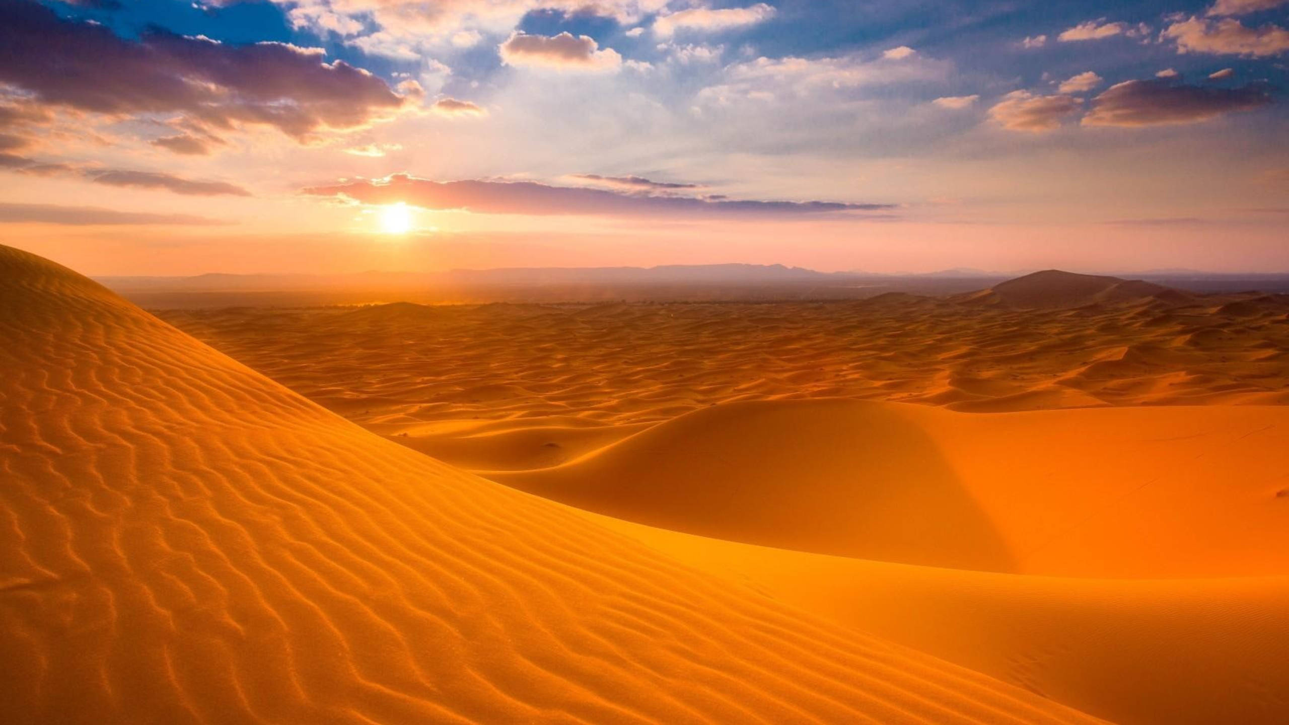 Empty Desert Professional Desktop Wallpaper