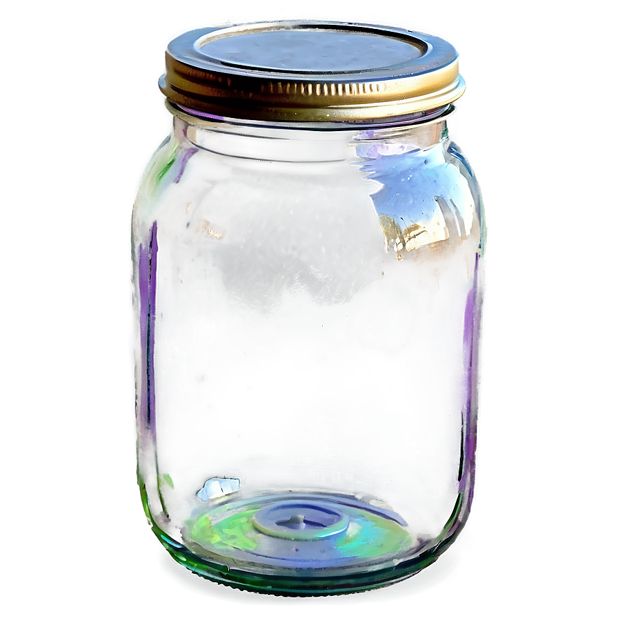 Empty Glass Jar Clipart Png Mlv PNG