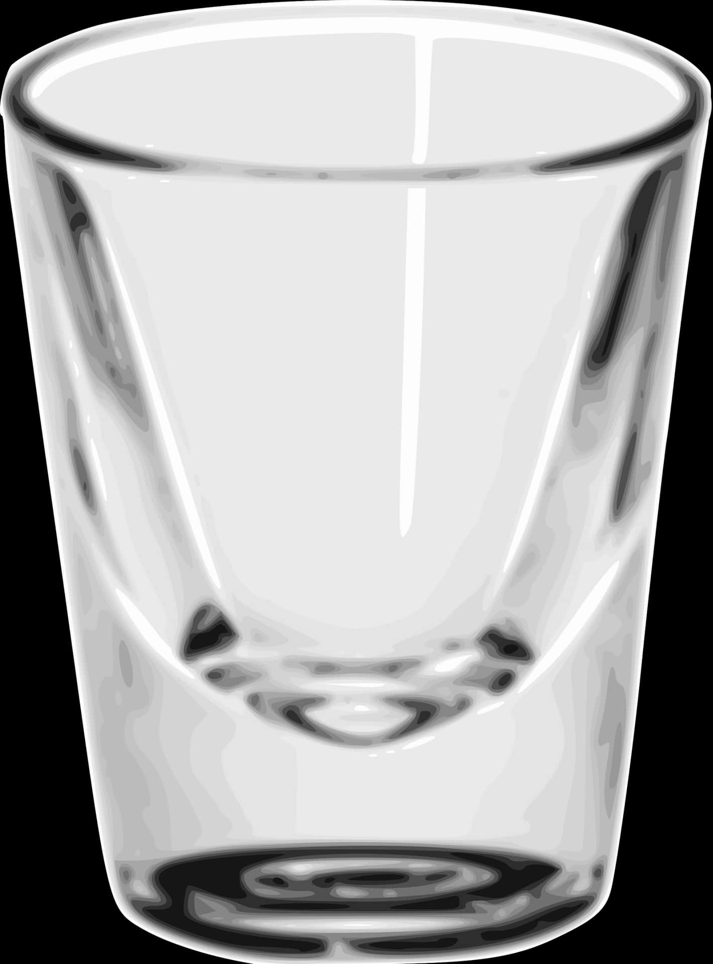 Empty Glass Transparent Background PNG