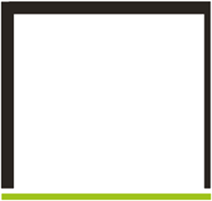 Empty Green Blackboard PNG