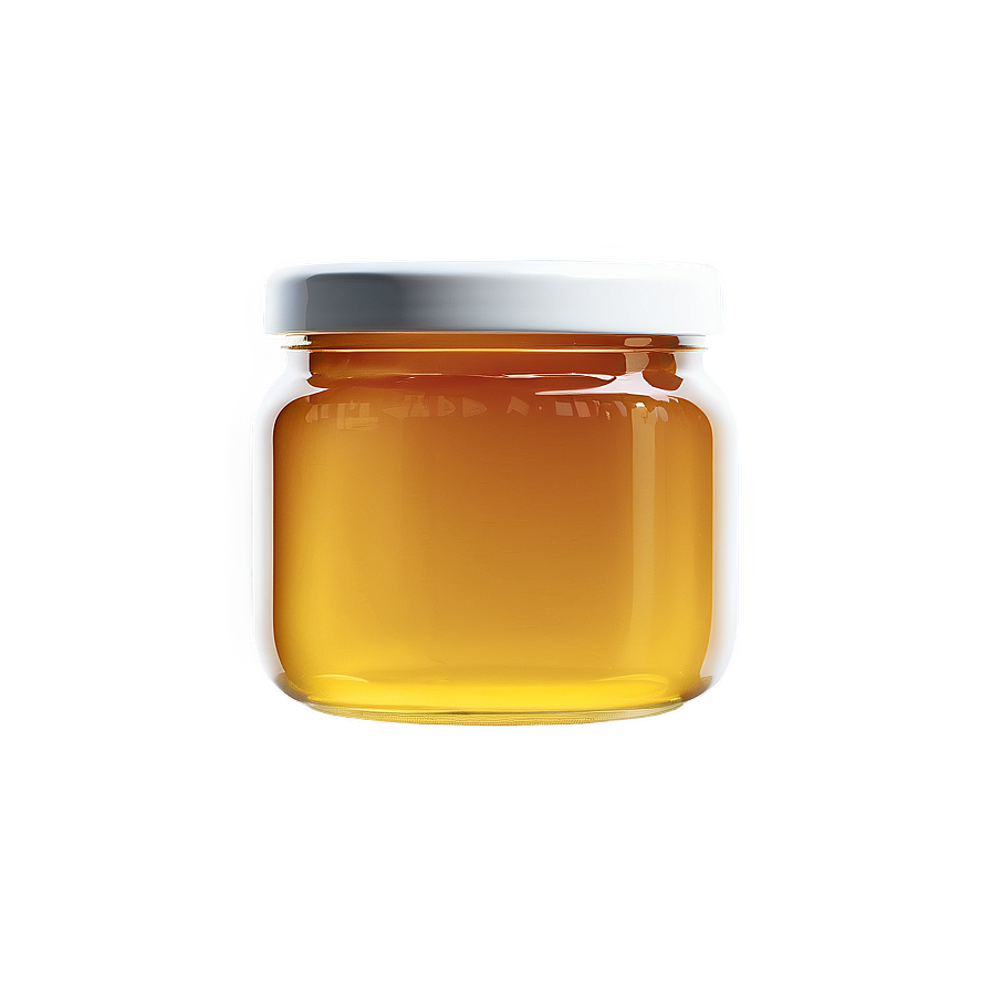 Empty Honey Jar Png 06212024 PNG