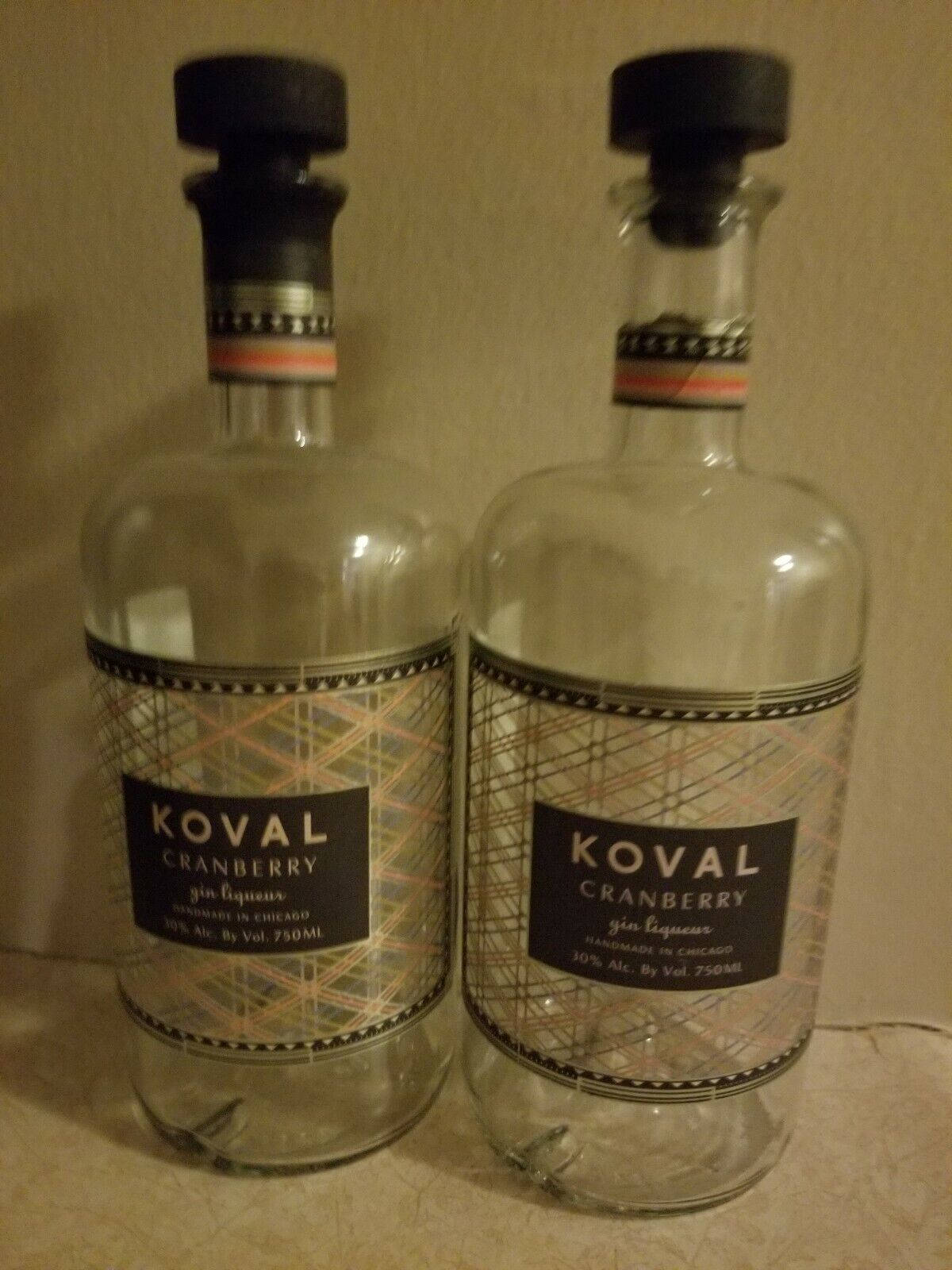 Empty Koval Dry Gin Bottles Wallpaper