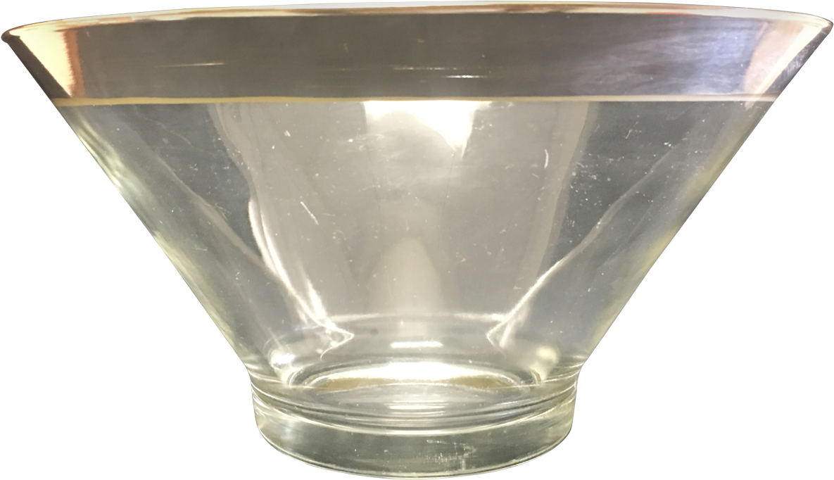 Empty Martini Glass Cocktail Transparent PNG