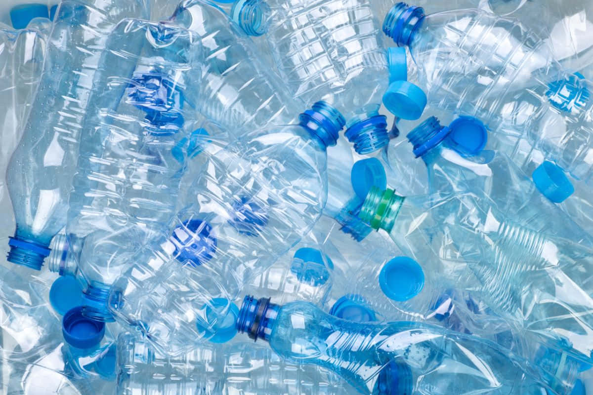 Empty Plastic Bottles Wallpaper