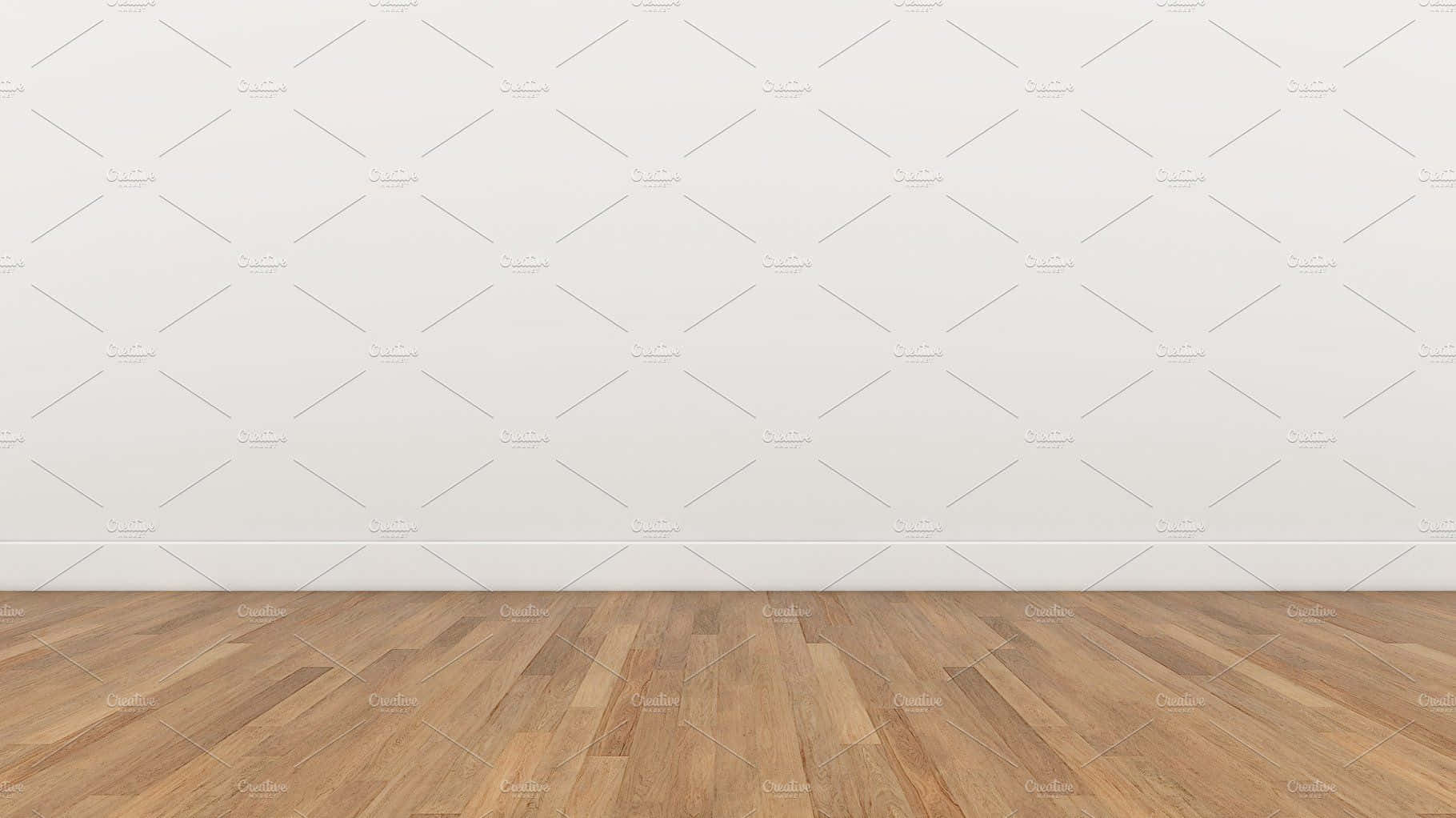 Leereszimmer Mit Holzboden Wallpaper