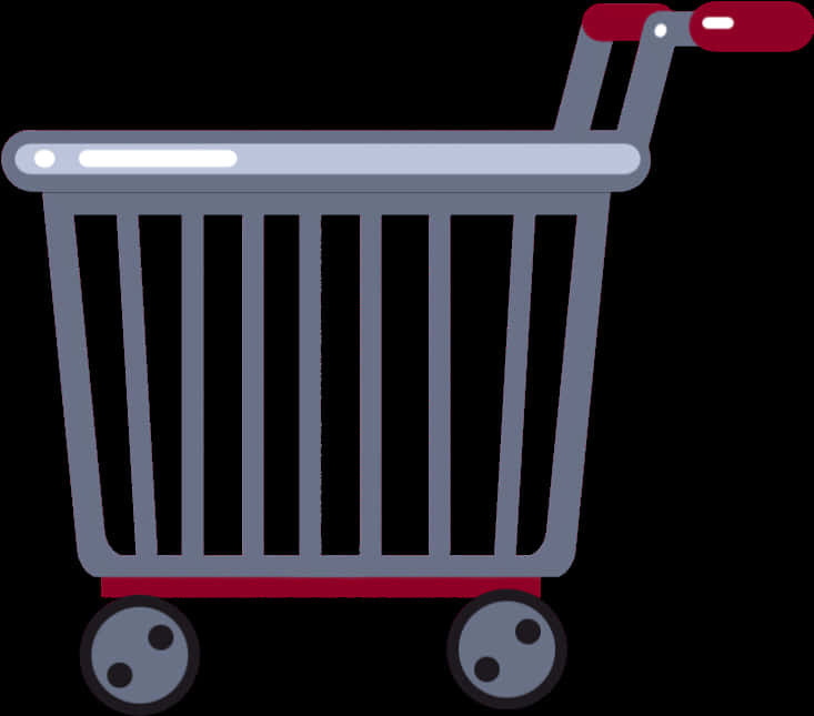 Empty Shopping Cart Icon PNG