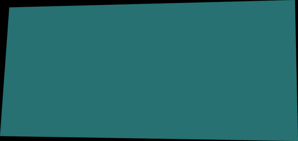 Empty Teal Rectangle PNG