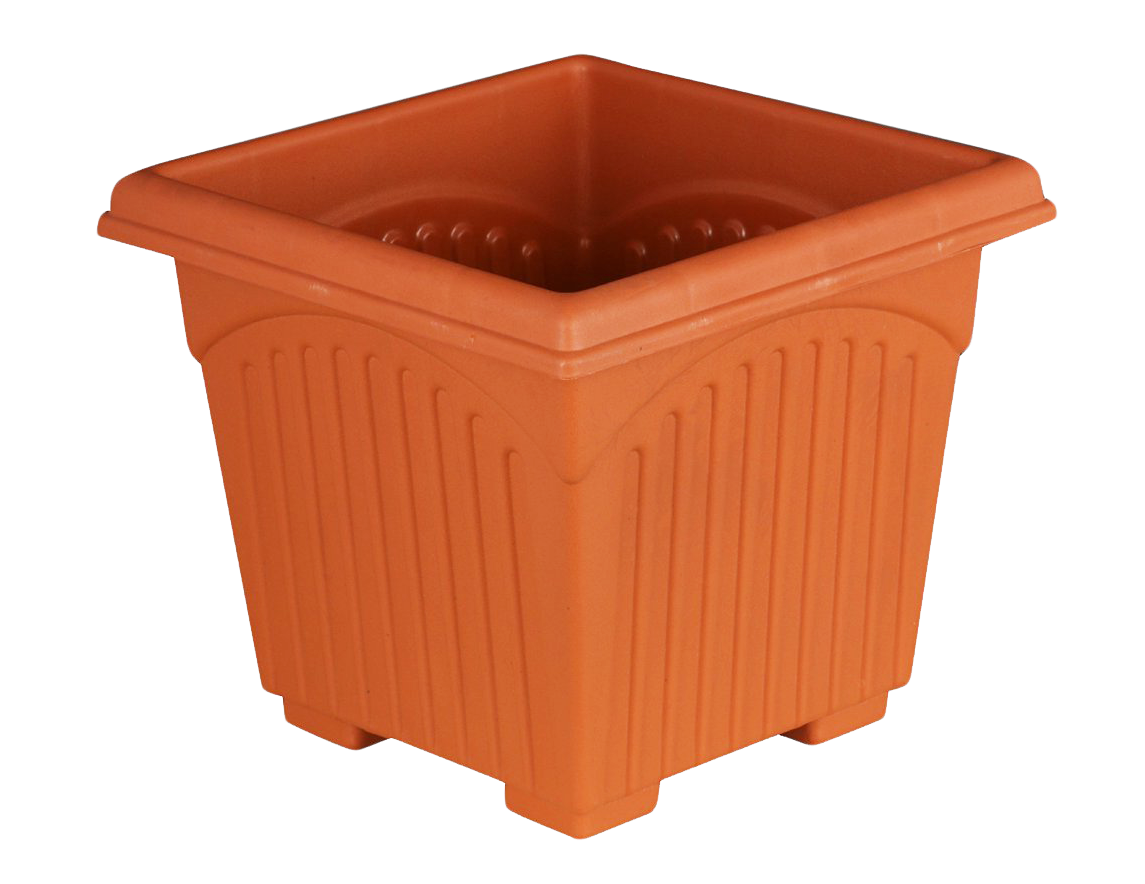 Empty Terracotta Flower Pot PNG