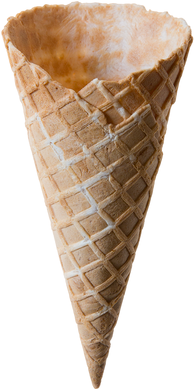 Empty Waffle Ice Cream Cone.png PNG