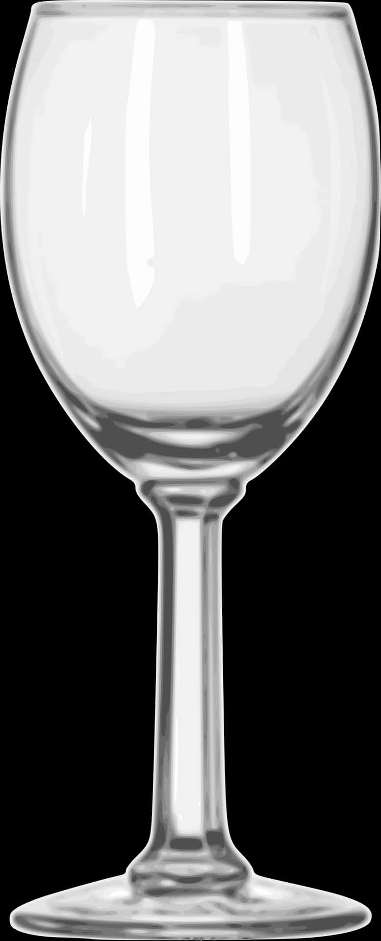 Empty Wine Glass Transparent Background PNG