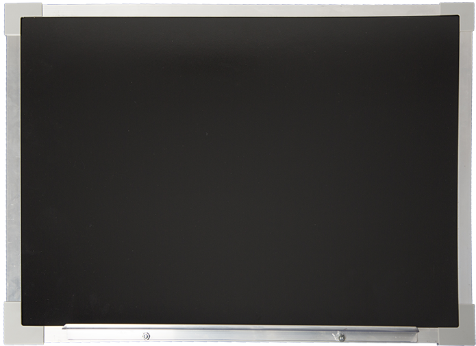 Empty_ Blackboard_with_ Wooden_ Frame PNG