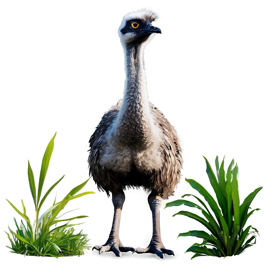Emu In The Wild Png Dgp43 PNG