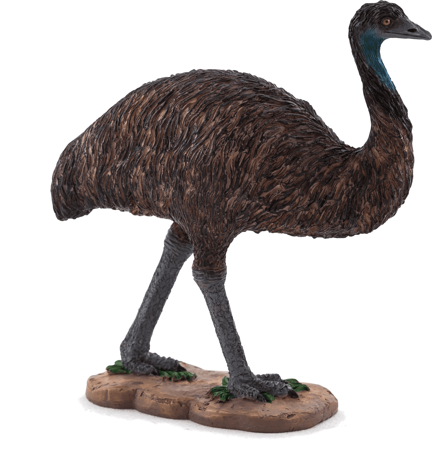 Emu Statue Profile View PNG