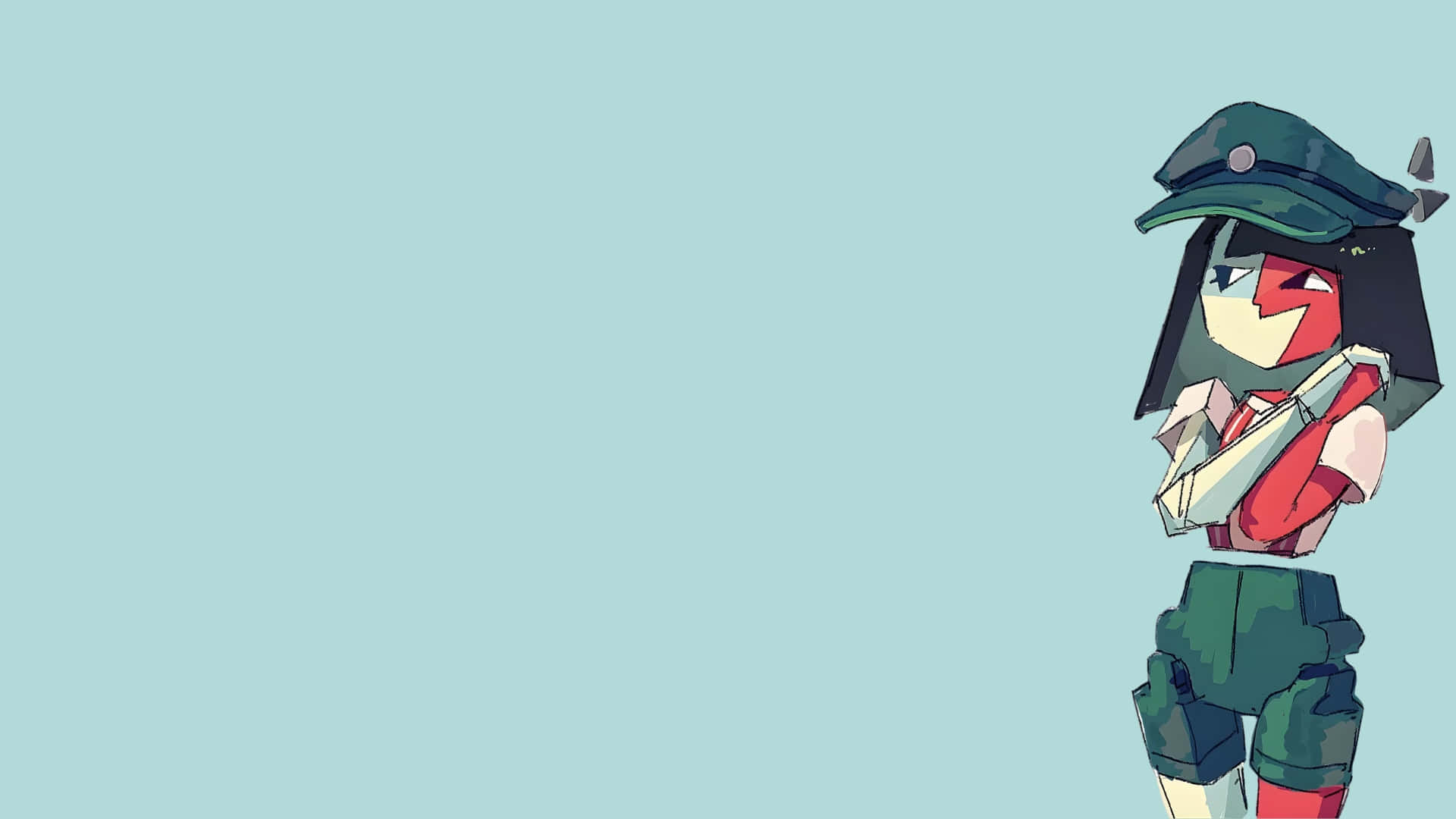 Ena Character Art Wallpaper