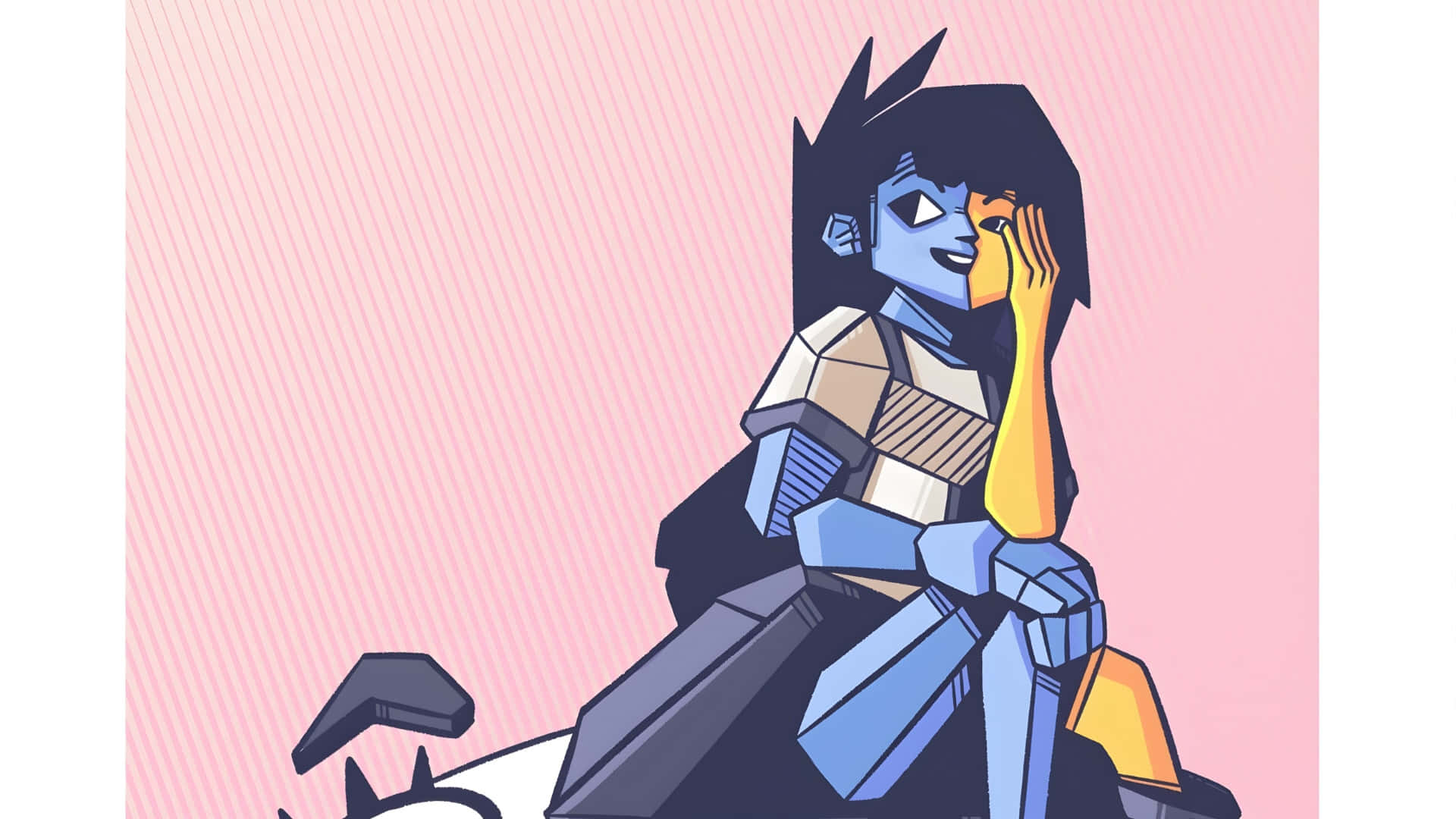 Ena Karakter Kunst Bakgrunnsbildet