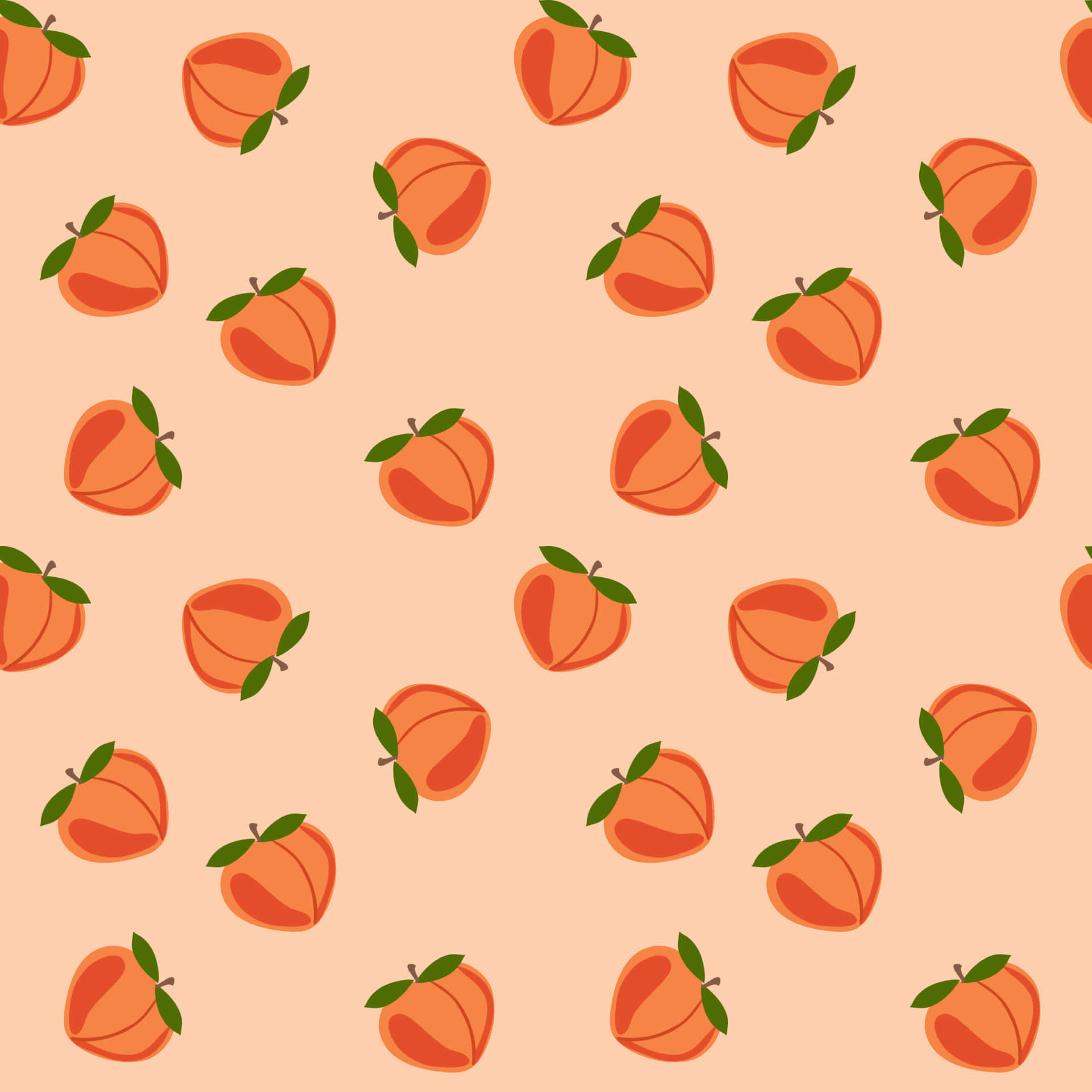 Encantadorfondo De Pantalla Naranja Para Tu Dispositivo.