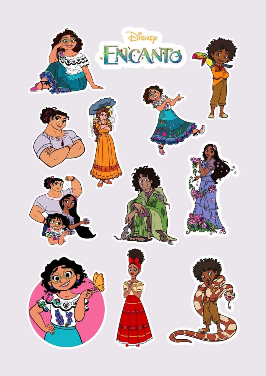 Cute Encanto Characters Art Pictures
