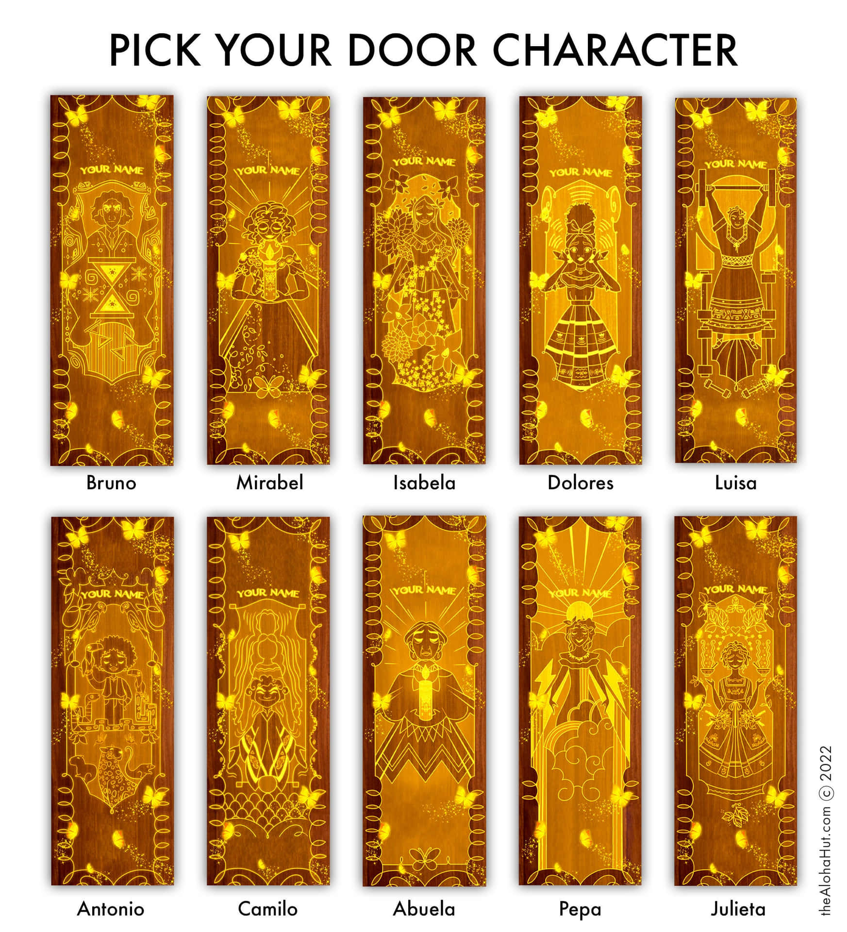 Pick Your Door Character