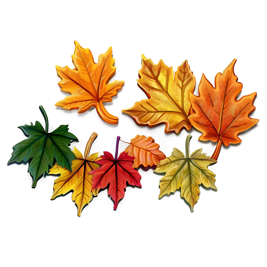 Enchanted Autumn Leaves Png Ift PNG