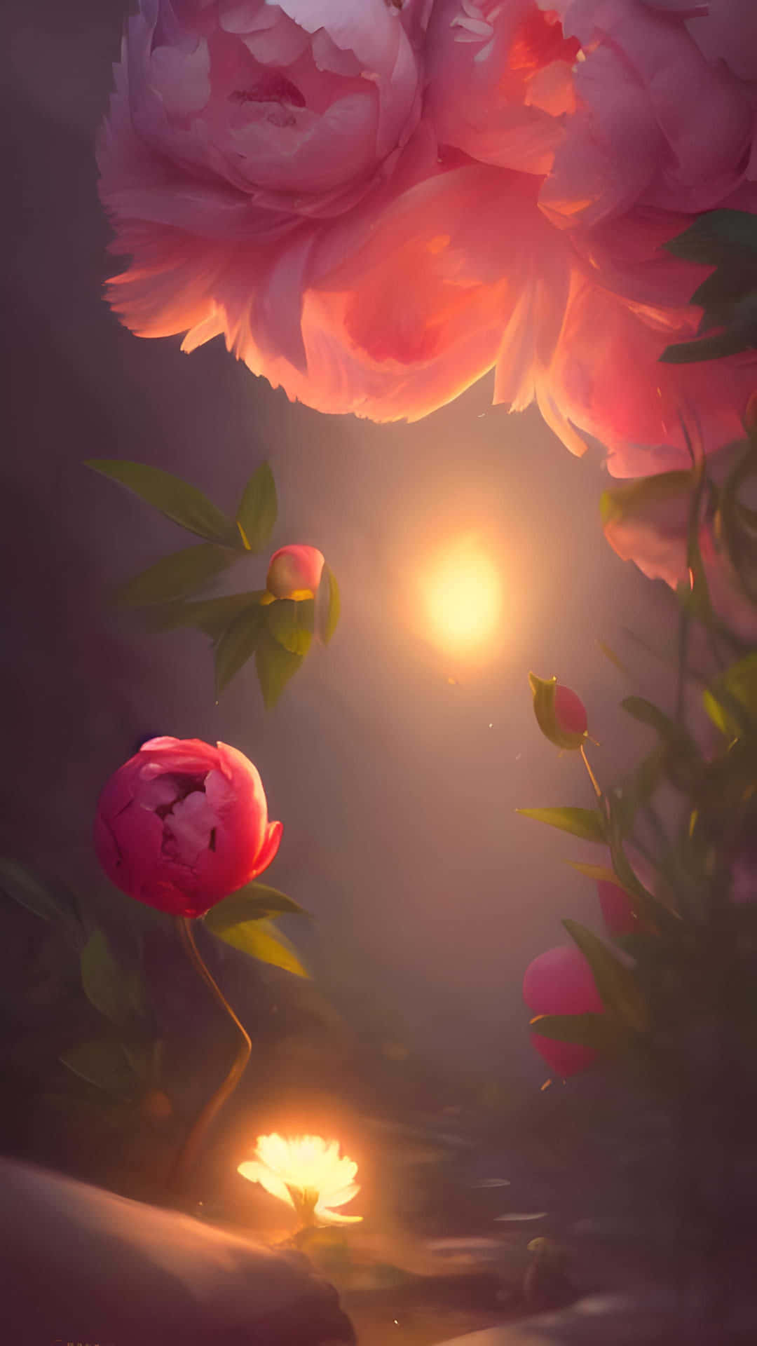 Enchanted_ Blooms_at_ Twilight Wallpaper