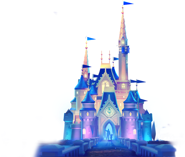 Enchanted Castle Illustration PNG