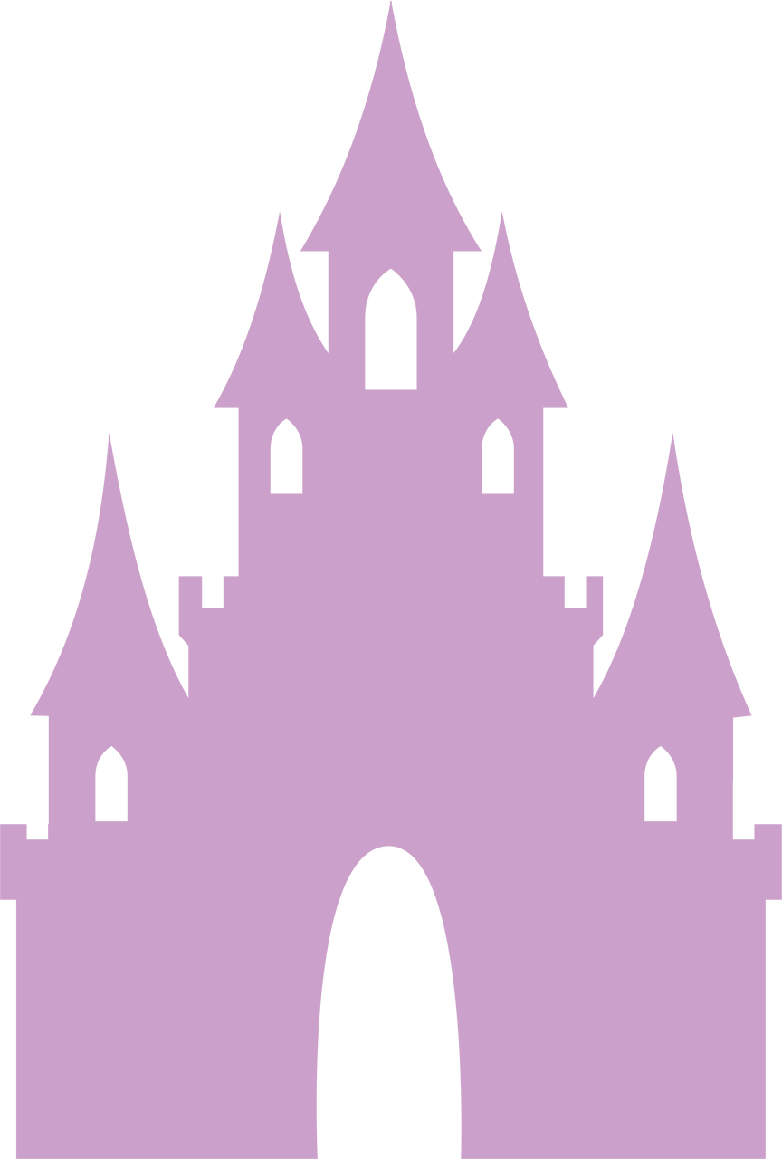 Enchanted Castle Silhouette.png PNG