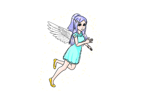 Enchanted Fairy Night Sky PNG