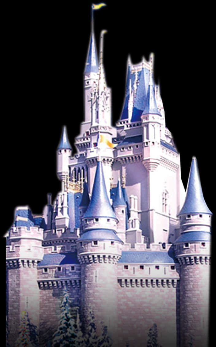 Enchanted_ Fairytale_ Castle PNG