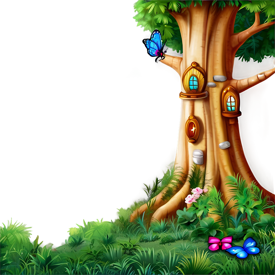 Enchanted Forest Background Png 06232024 PNG