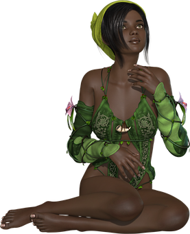 Enchanted_ Forest_ Elf PNG