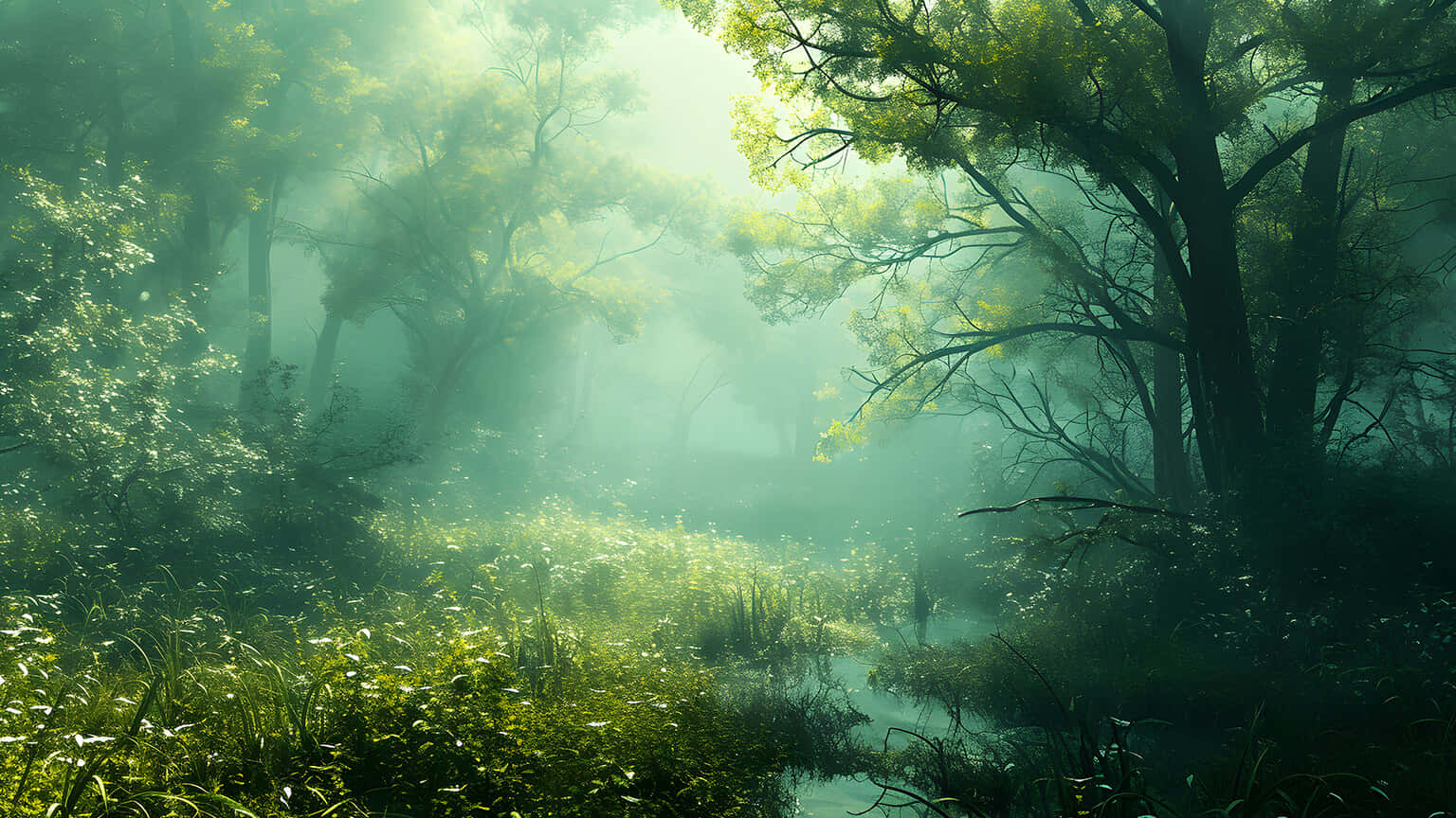 Enchanted_ Forest_ Mist_ Fairycore_ Aesthetic.jpg Wallpaper