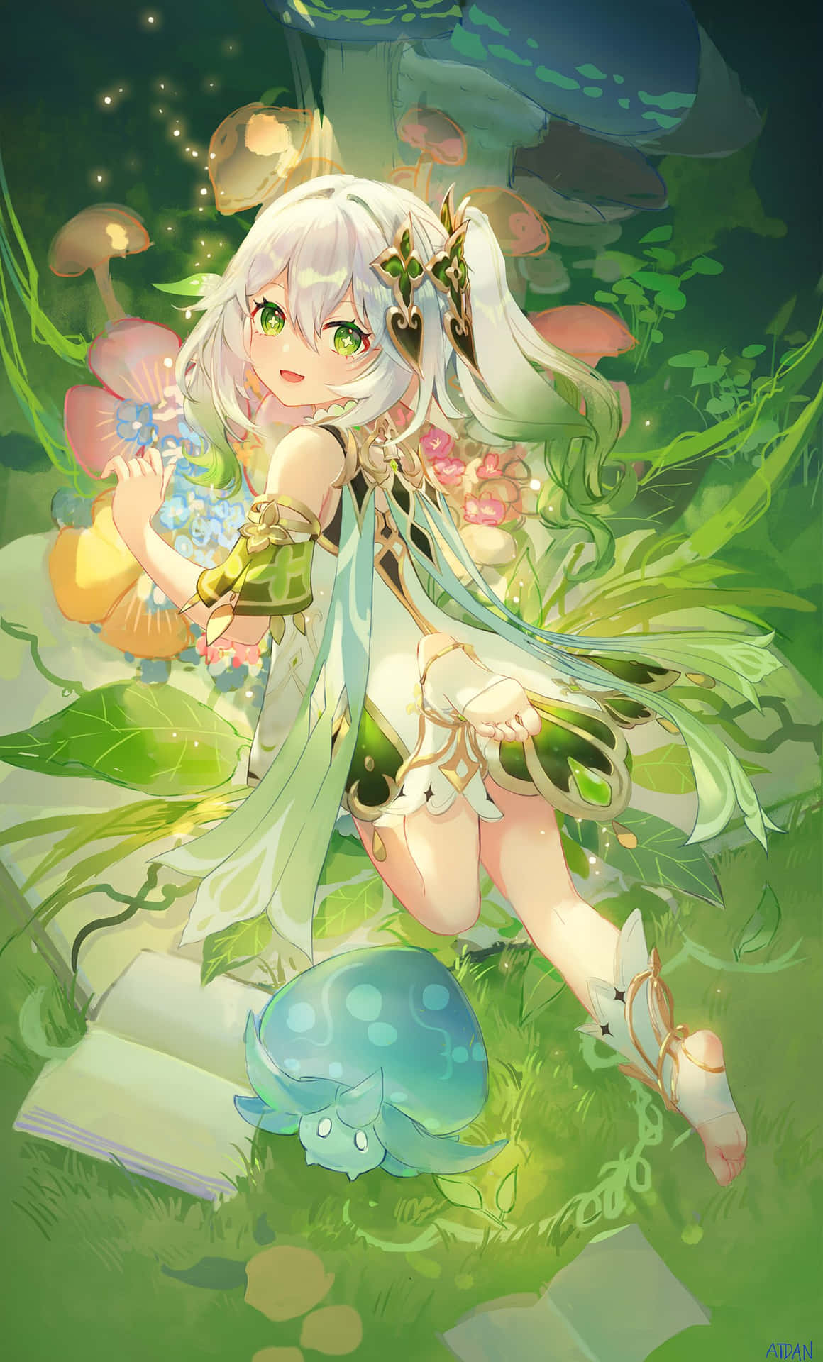 Enchanted_ Forest_ Nymph Wallpaper