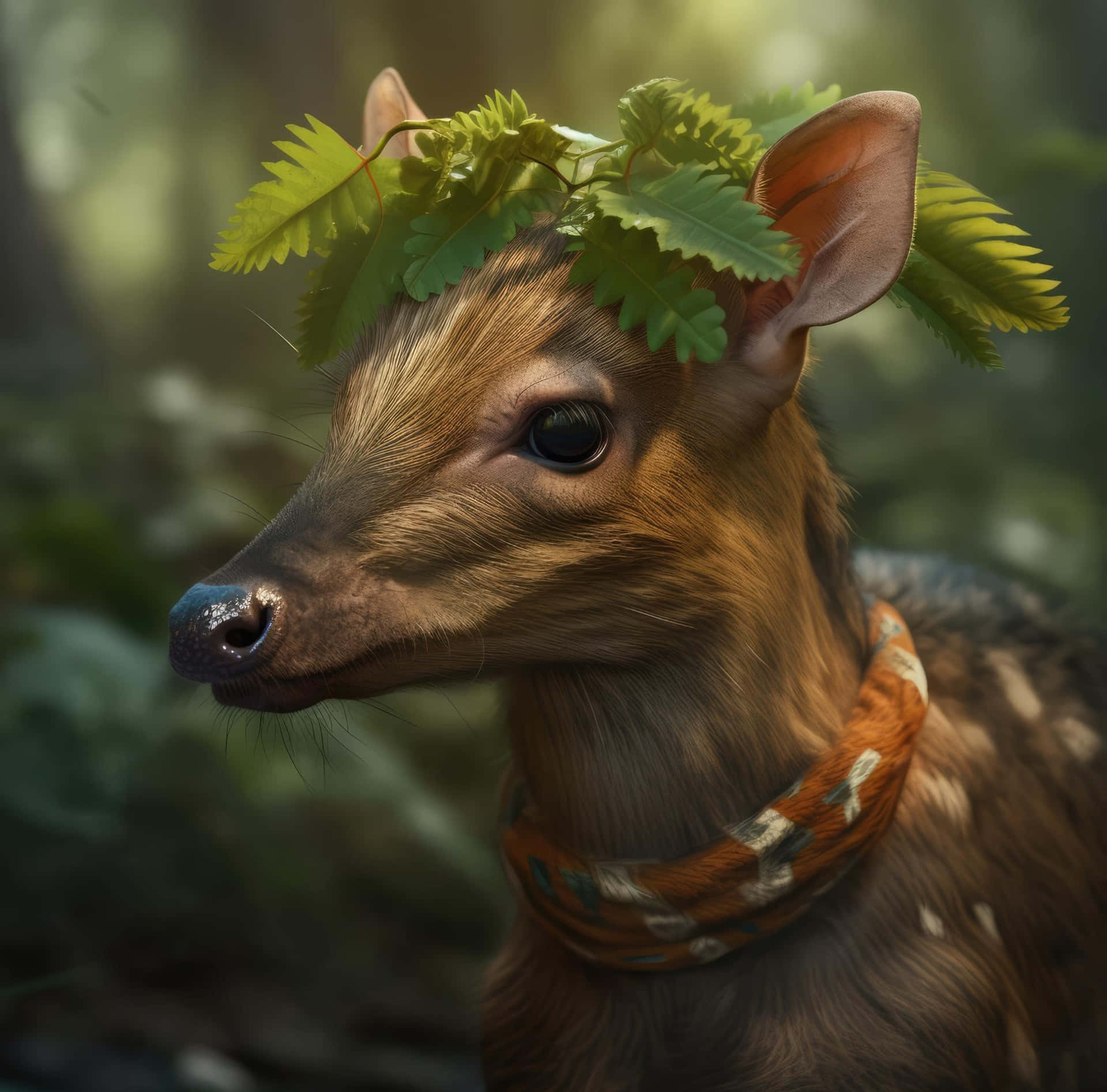 Pudu Hutan Yang Memikat Wallpaper