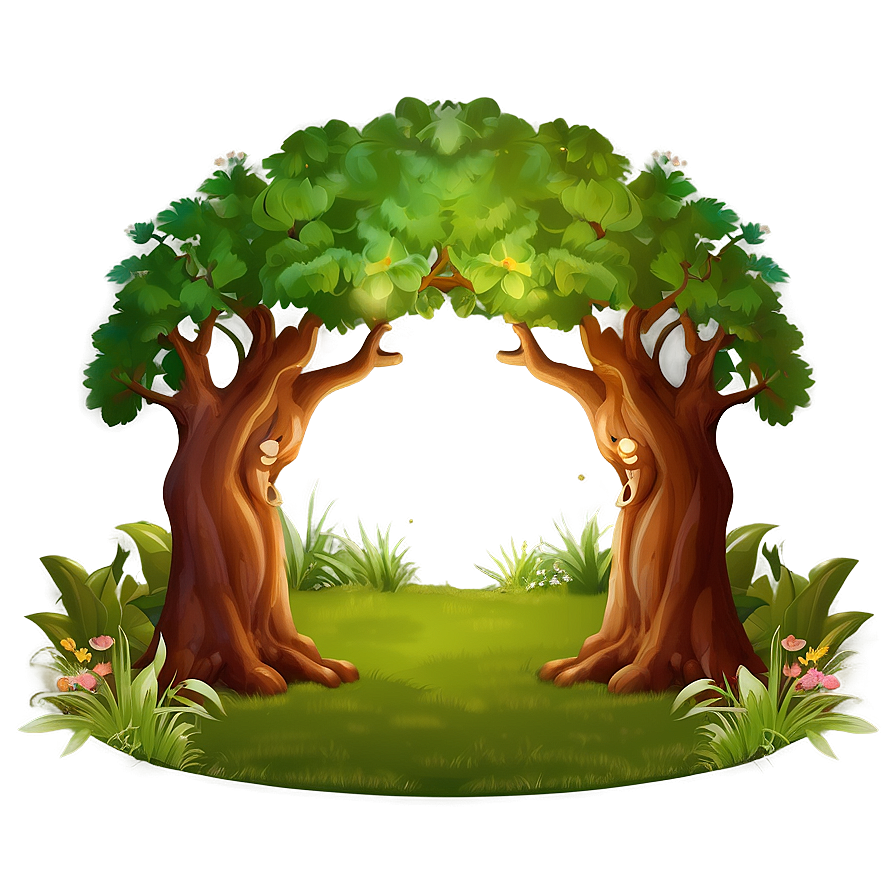 Enchanted Forest Scene Png 15 PNG