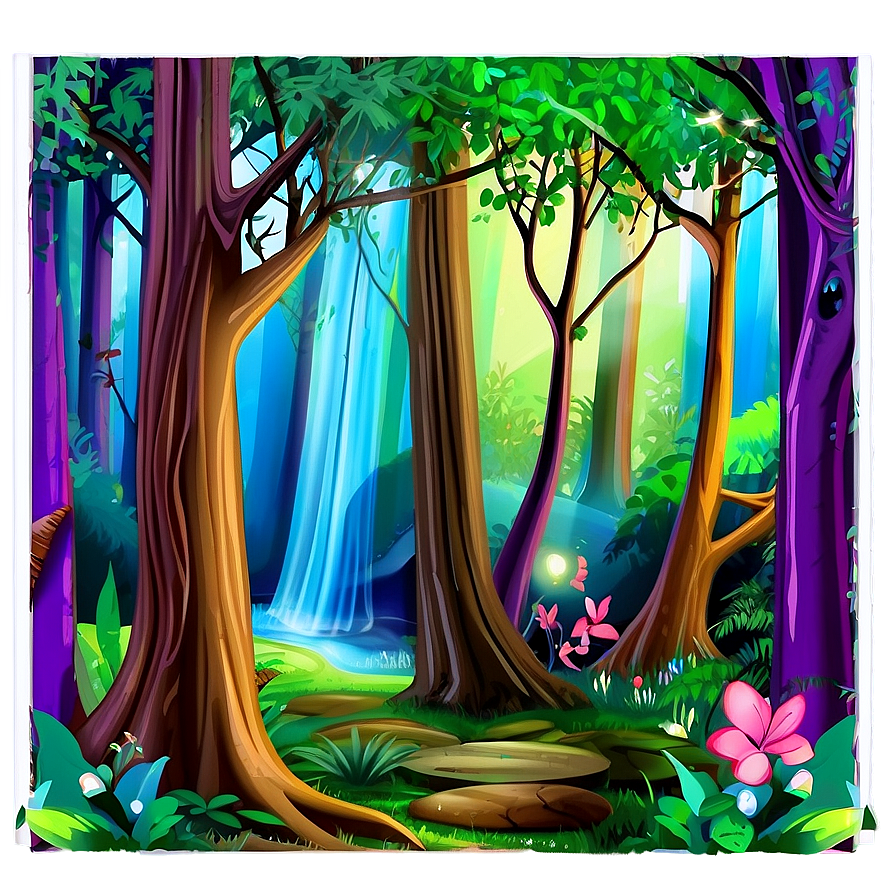 Enchanted Forest Scene Png 31 PNG