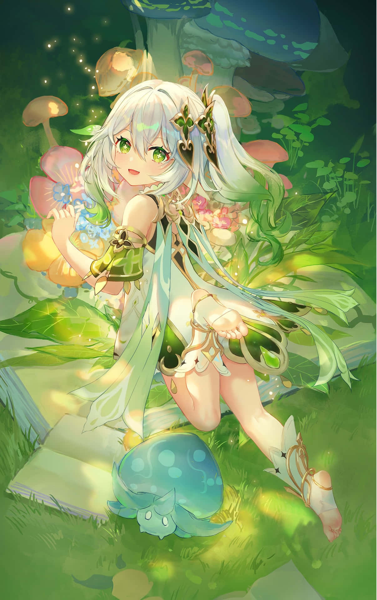 Enchanted Forest Sprite Wallpaper