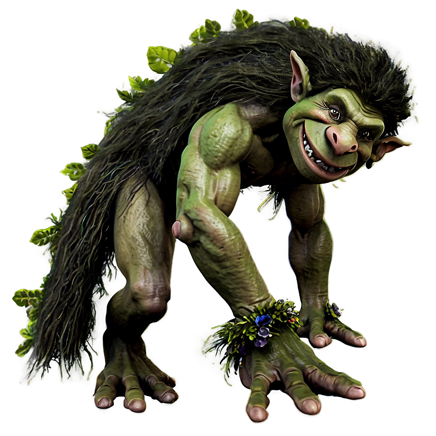 Enchanted Forest Troll Png 05232024 PNG