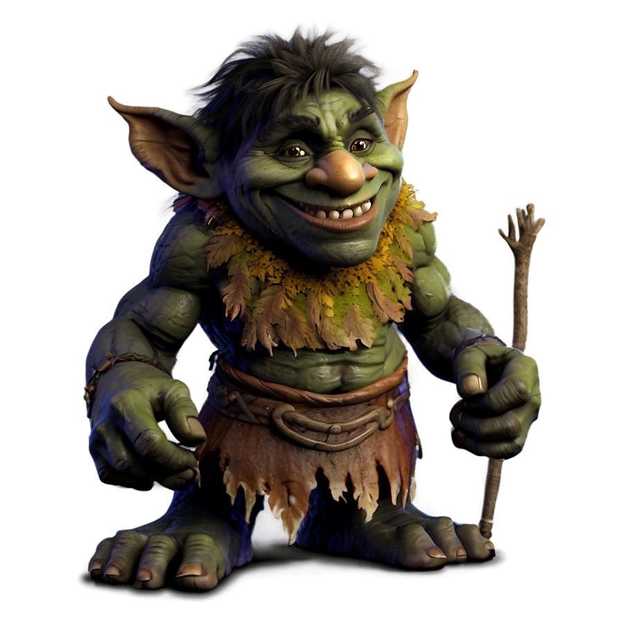 Enchanted Forest Troll Png Pjf74 PNG