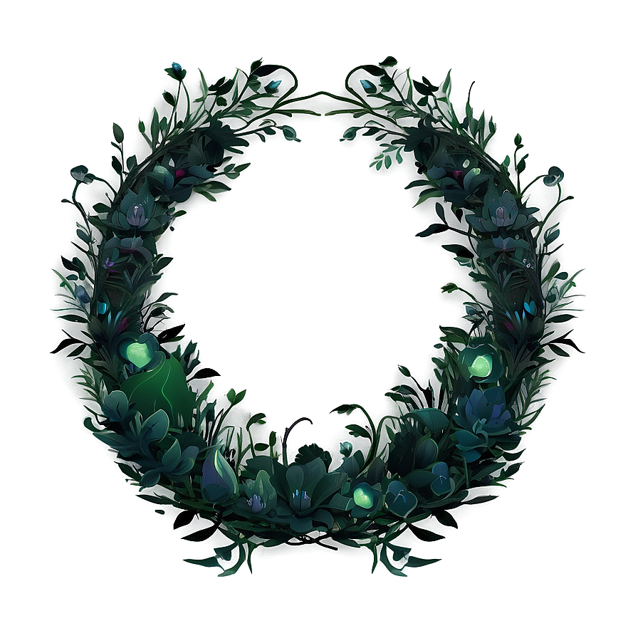 Enchanted Forest Wreath Png Cpg PNG