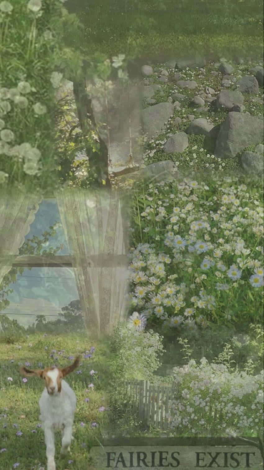 Enchanted_ Garden_ Fairy_ Grunge_ Aesthetic.jpg Wallpaper