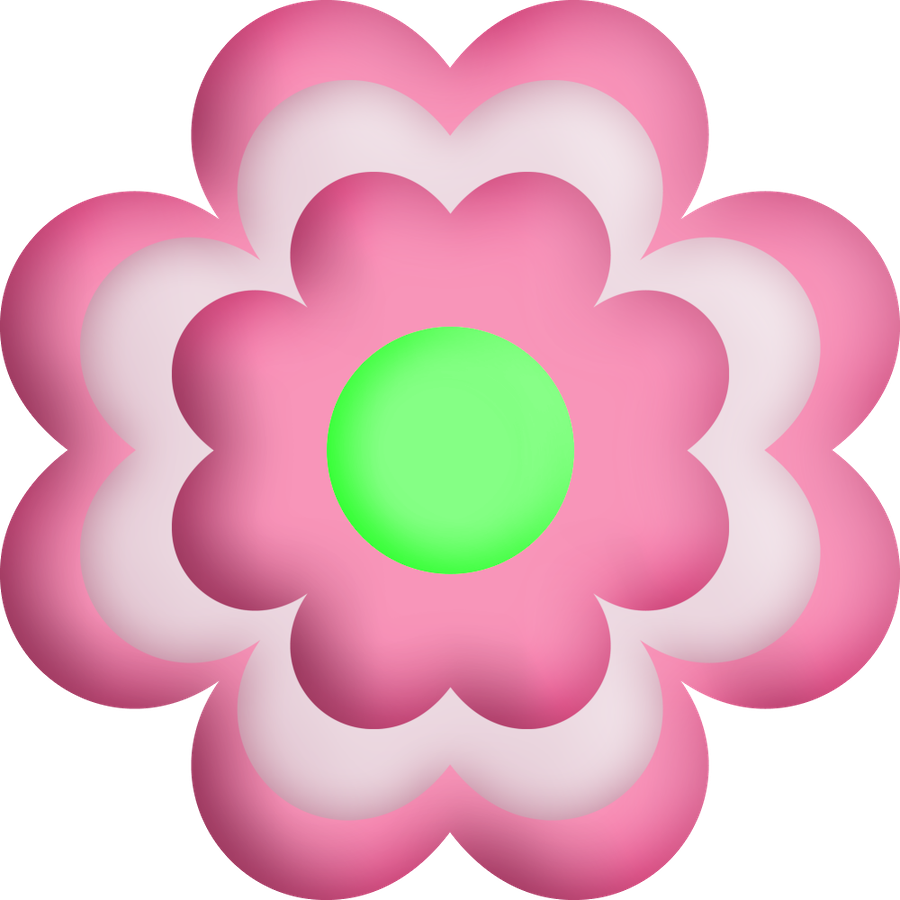 Enchanted Garden Flower Icon PNG