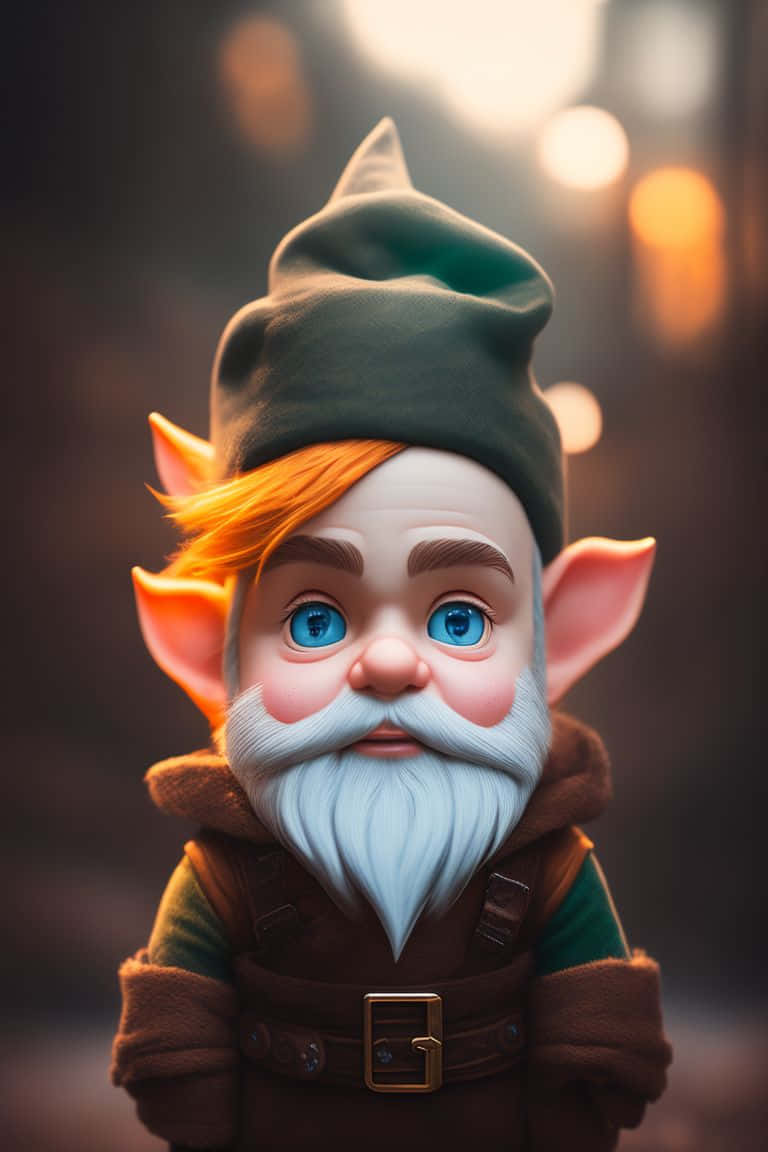 Enchanted Gnome Portrait Wallpaper