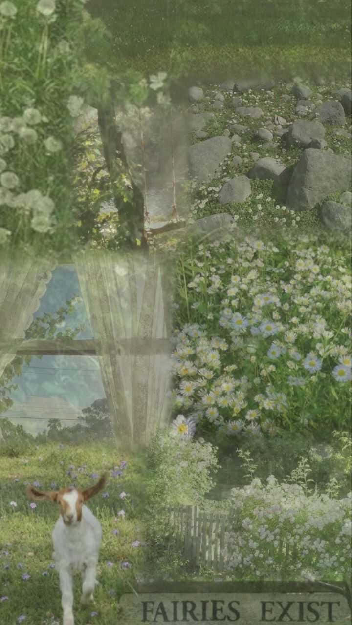 Enchanted_ Goat_ Fairy_ Garden.jpg Wallpaper