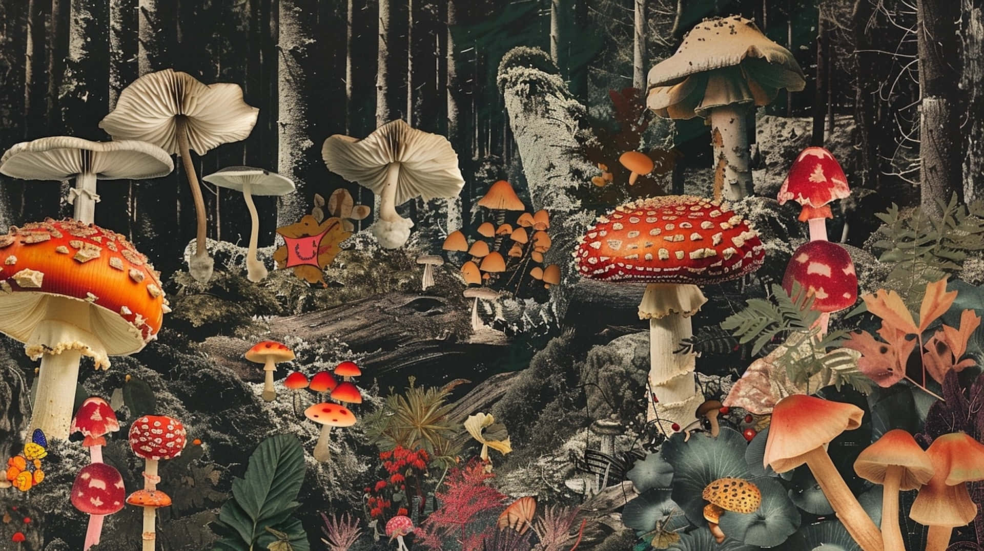 Enchanted_ Goblincore_ Forest_ Mushrooms.jpg Wallpaper
