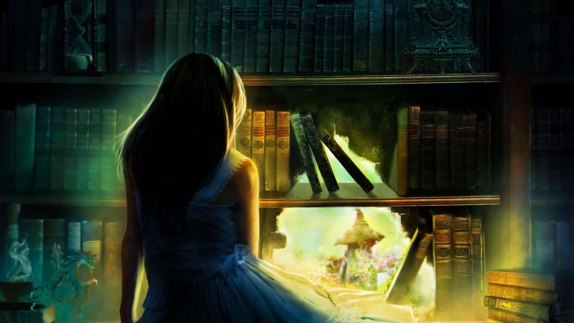 Enchanted Library Gateway.jpg Wallpaper