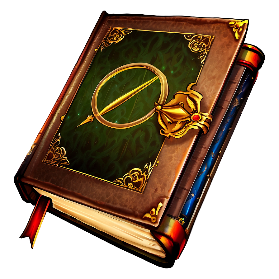 Enchanted Magical Spellbook Png Kbn PNG