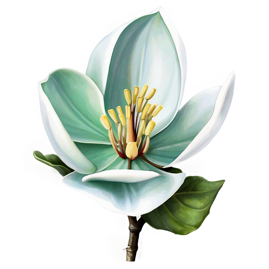 Enchanted Magnolia Flower Png Gja PNG