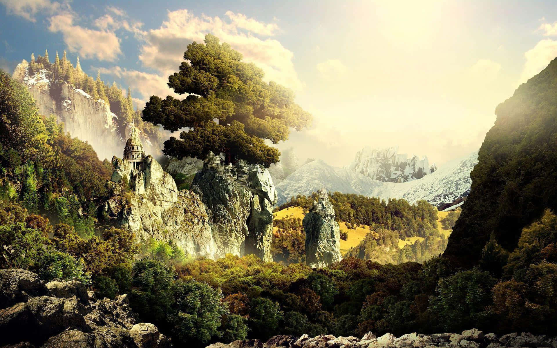 Enchanted_ Mountain_ Valley.jpg Wallpaper
